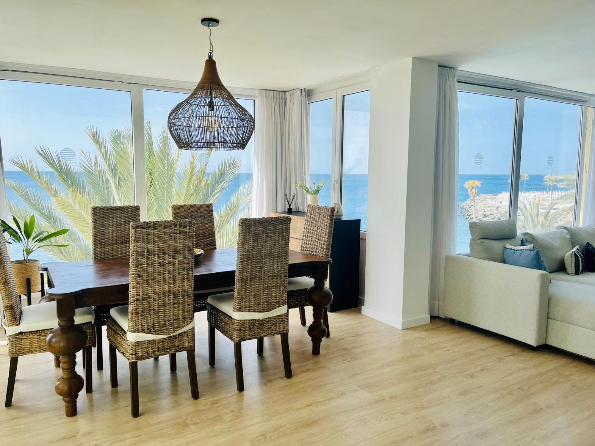Appartement Luxury Sunset Ocean View à Arguineguin Extérieur photo